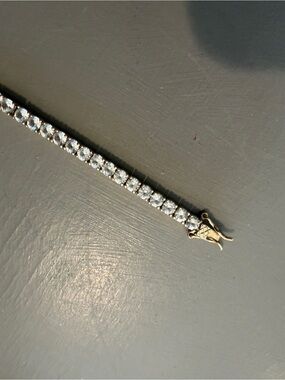 Dorsey kate rivière 3.75MM bracelet lab white sapphire